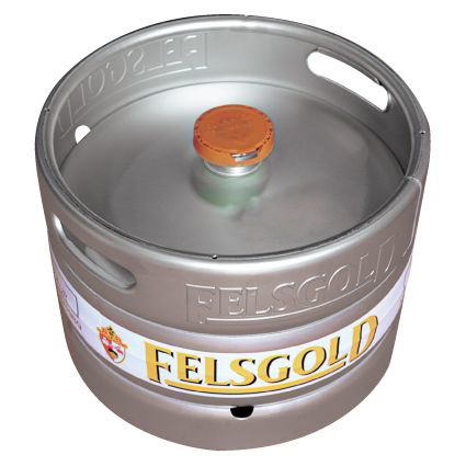 Felsgold Bière blanche 4.5° 20 L fût consigné tête 