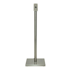 Securit Pied pour porte menu avec socle 4/6P H.125 cm