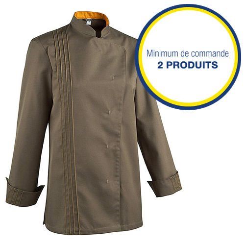 Veste de cuisine femme marron Diwali T.XL