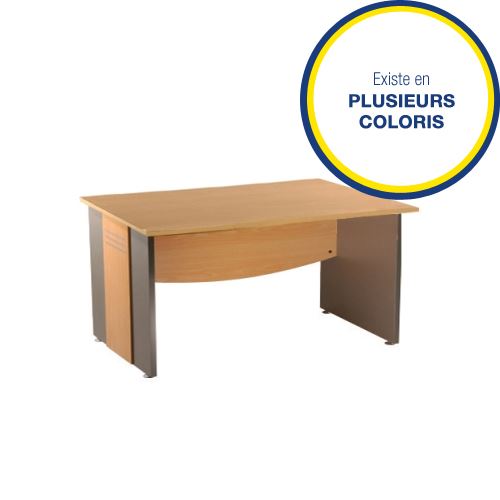 Bureau opérationnel Triade 160 cm (coloris au choix)