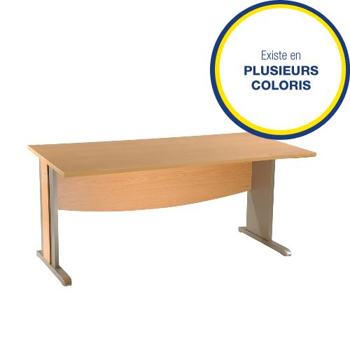 Bureau opérationnel Triade 140 cm (coloris au choix)