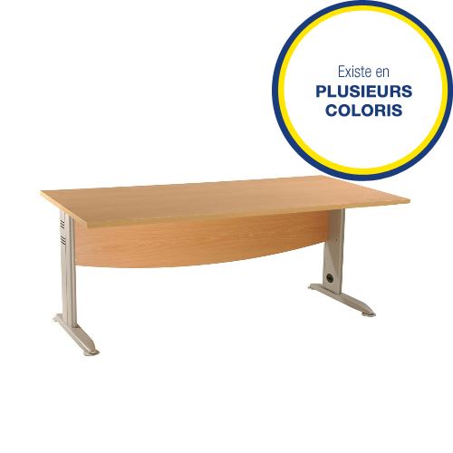 Bureau opérationnel Triade 120 cm (coloris au choix)