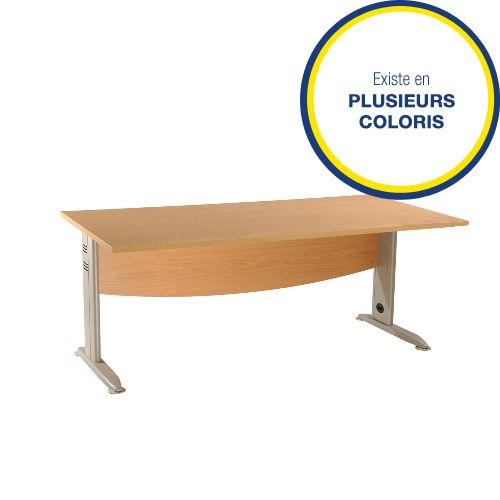 Bureau opérationnel Triade 140 cm (coloris au choix)
