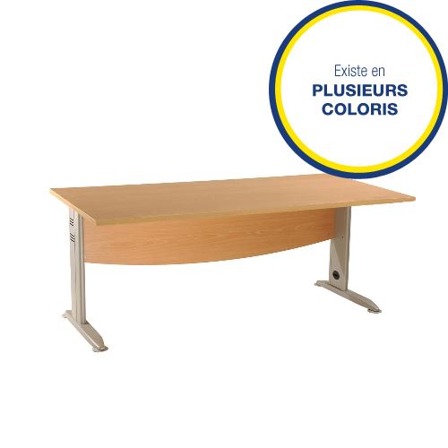 Bureau opérationnel Triade 160 cm (coloris au choix)