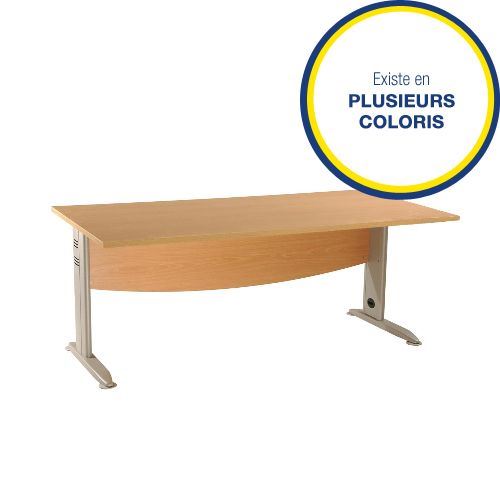 Bureau opérationnel Triade 180 cm (coloris au choix)
