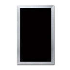Etiq Etal Ardoise 40 x 60 cm cadre type alu brossé