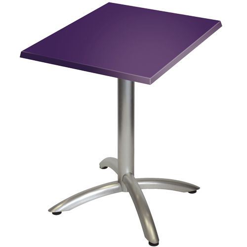 Table de terrasse Venise Solo violet 60 x 60 cm SM France - 057234