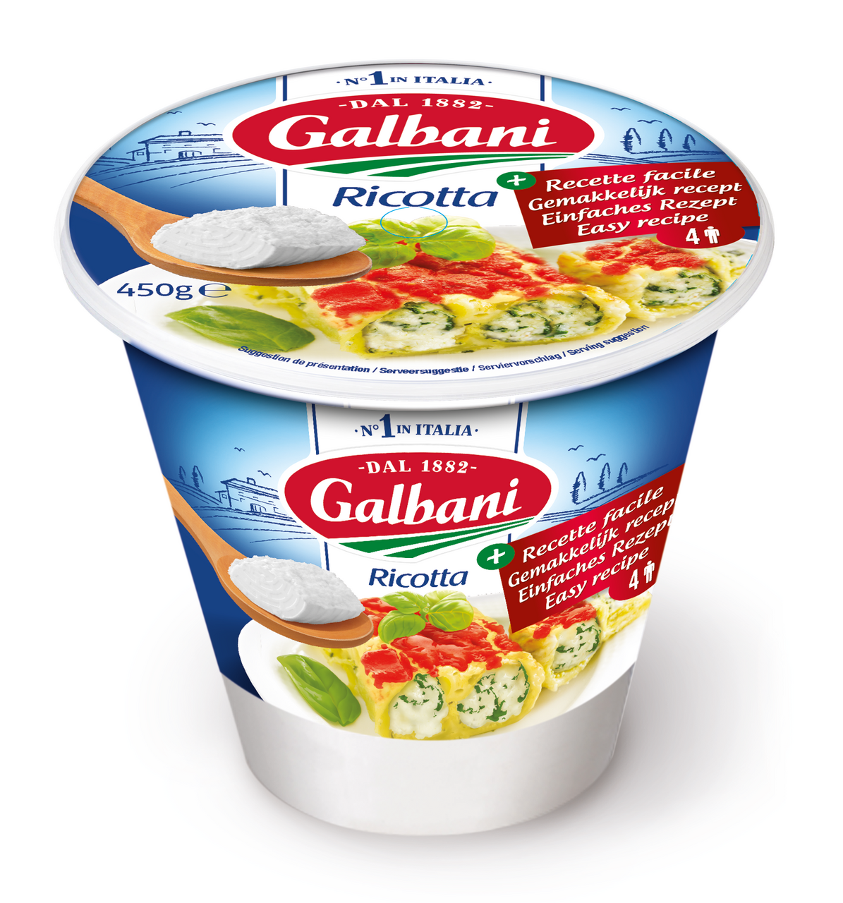 GALBANI PROFESSIONNEL Ricotta 11% MG 450 g