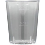 Verre en plastique cristal injecté 4 cl x 40