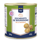 METRO Chef Escargot Pomatia belle grosseur boîte 4/4 - 800 g