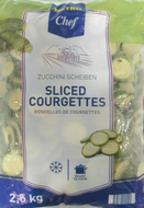 METRO Chef Courgette en rondelle 2.5 kg