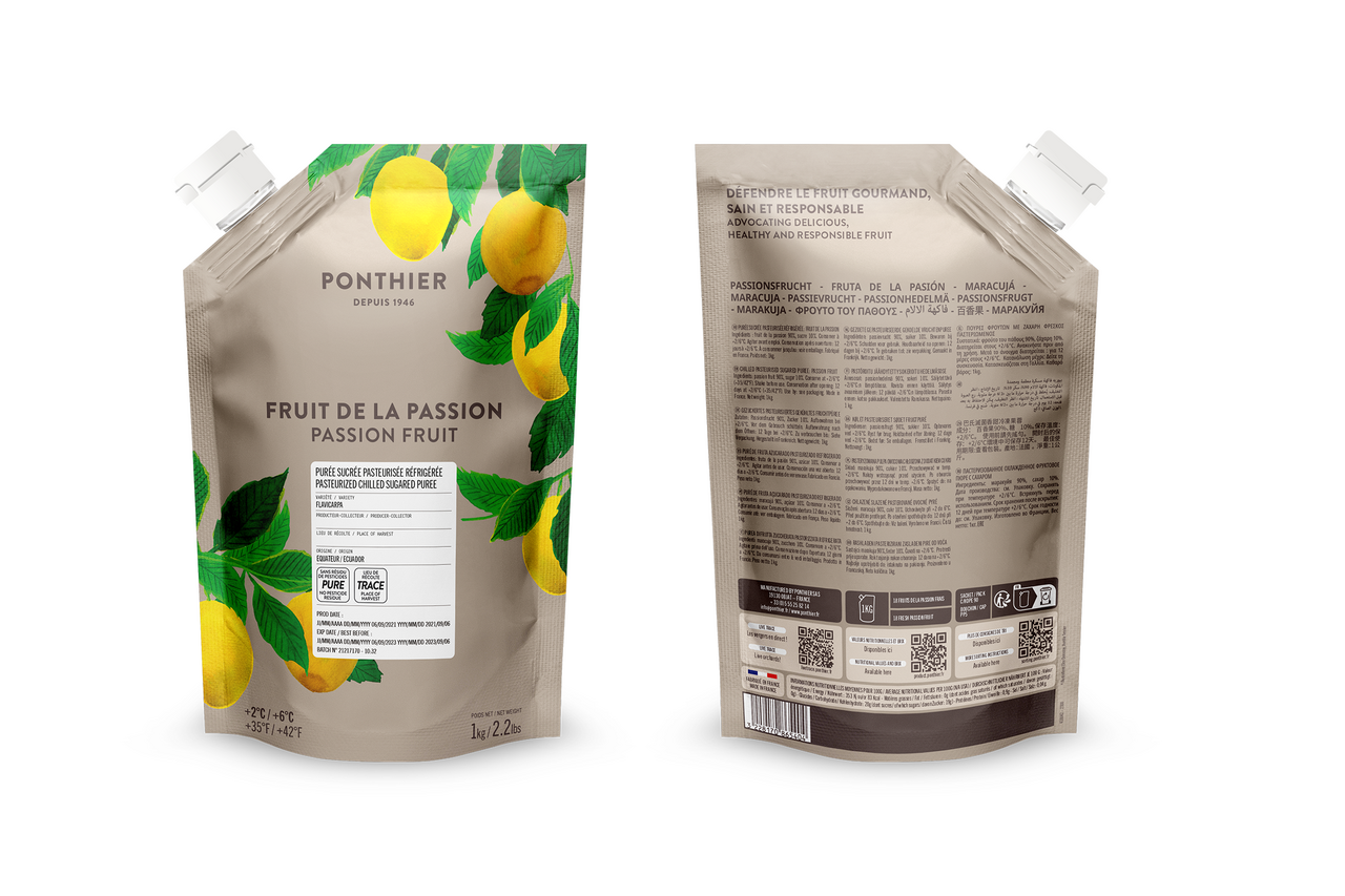 Ponthier Purée de fruits de la passion 1 kg