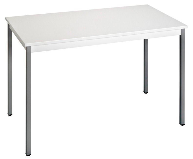 Table de réunion Modulaire rectangle gris clair 140 x 70 cm