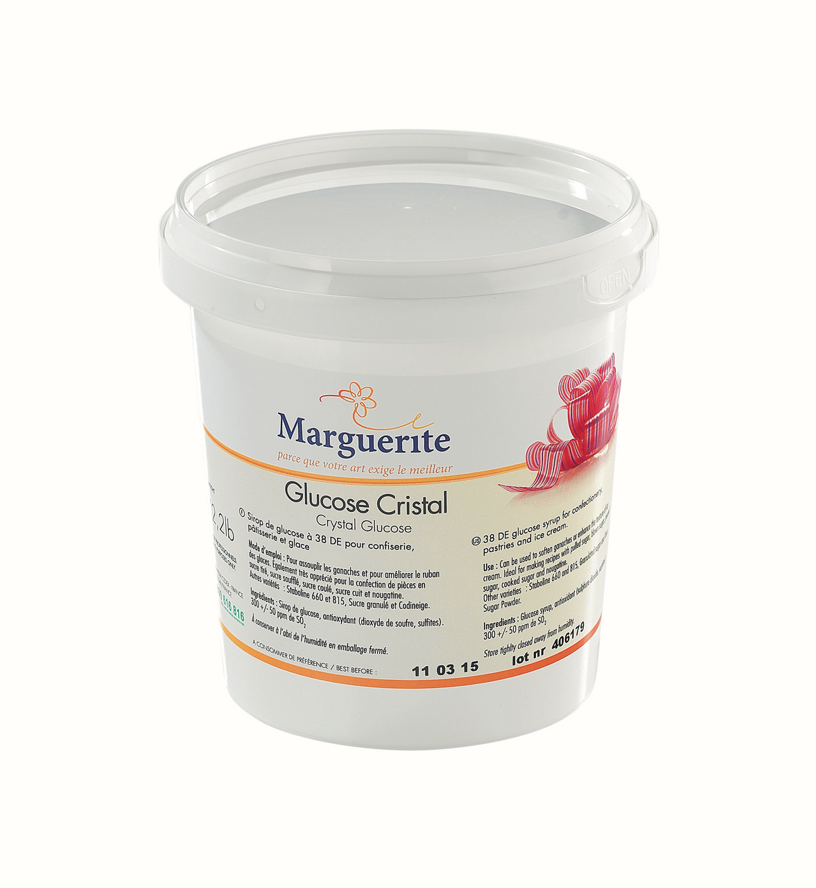 Produits Marguerite Sirop de glucose cristal 1 kg
