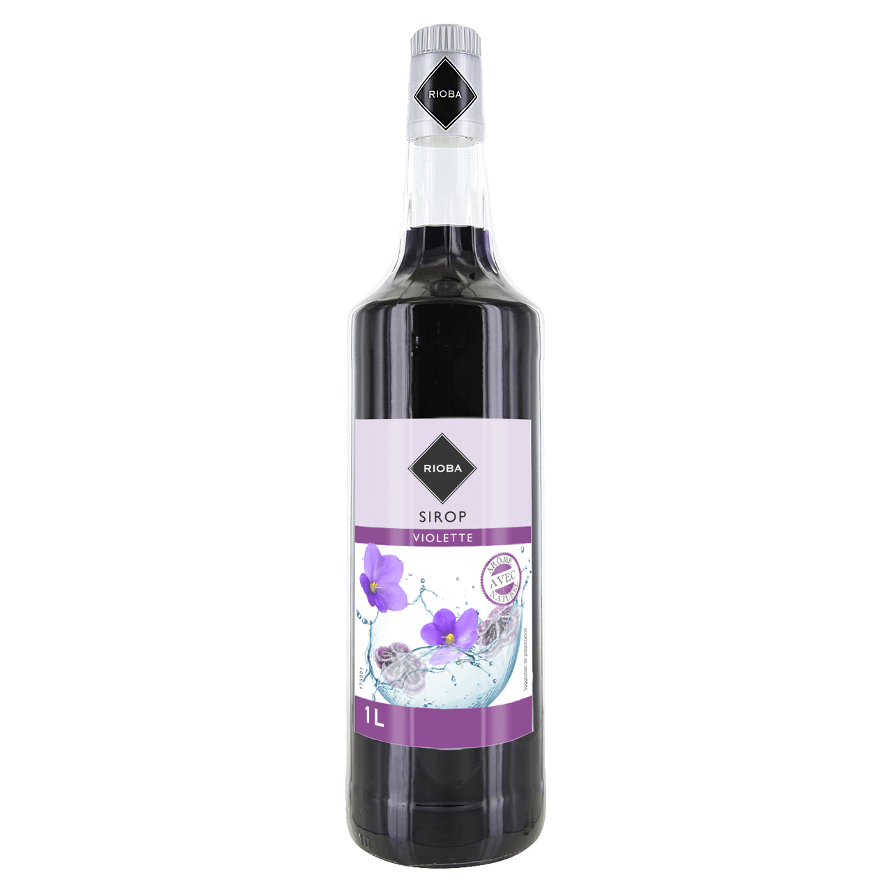 RIOBA Sirop de violette 1 L verre perdu
