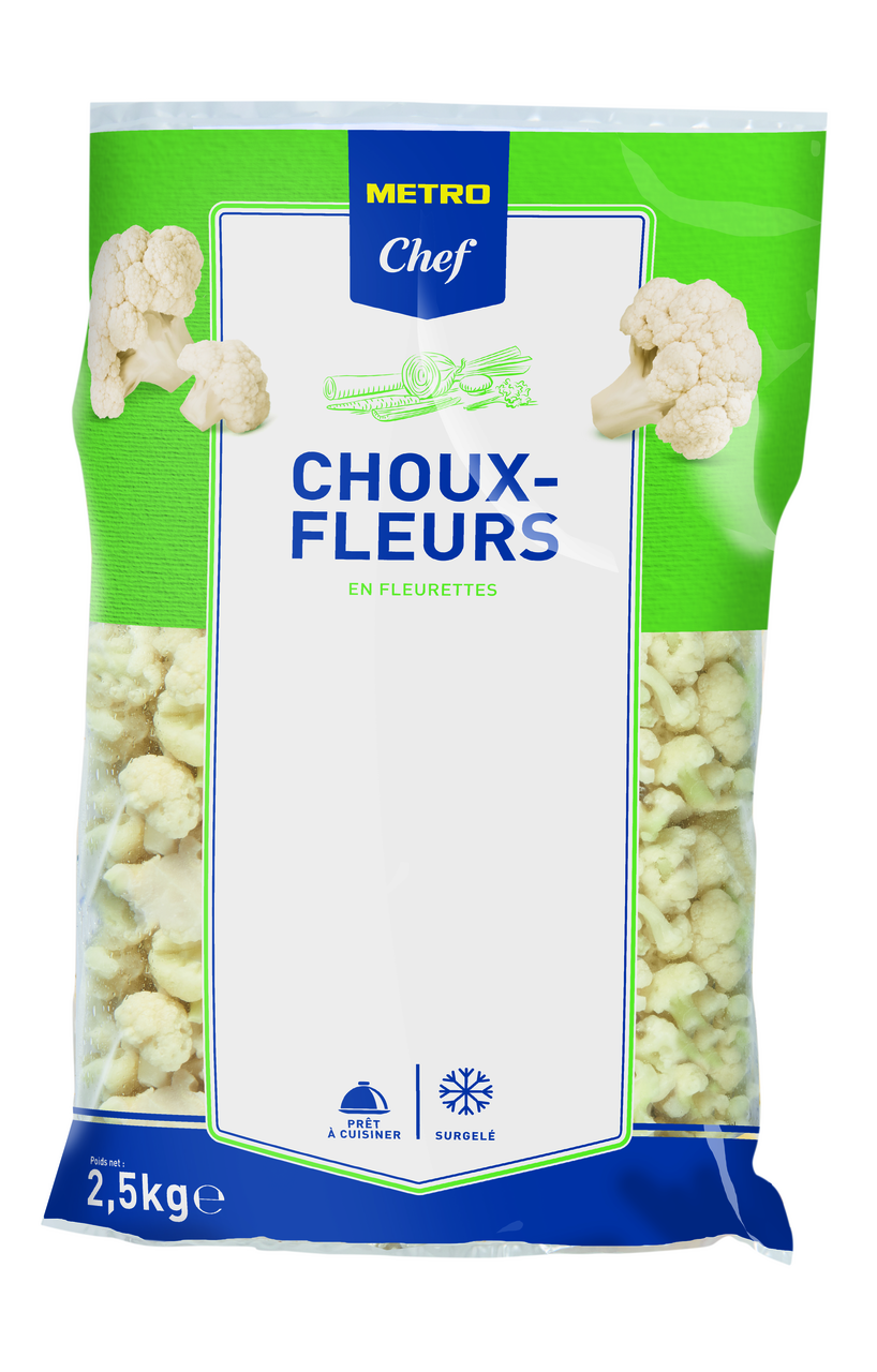 METRO Chef Choux fleur en fleurettes 2.5 kg
