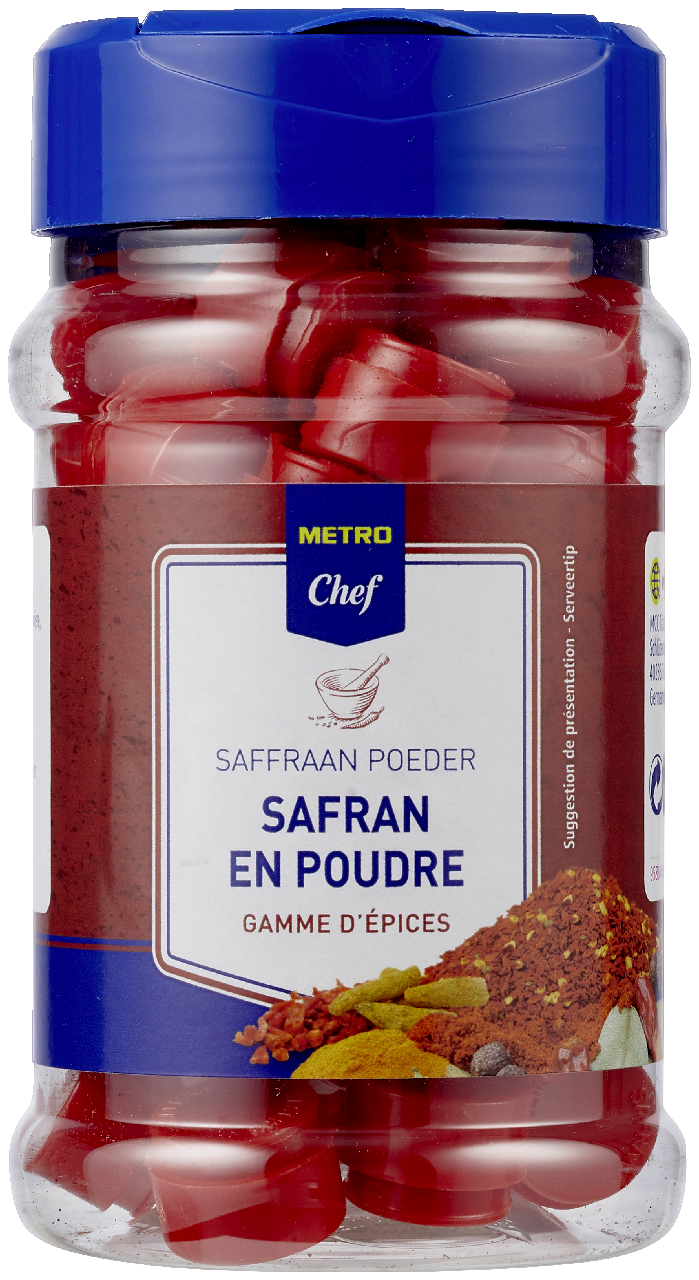 METRO Chef Safran poudre 50 x 0.1 g