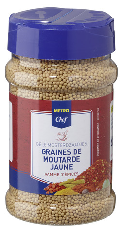 METRO Chef Graines de moutarde jaune 220 g