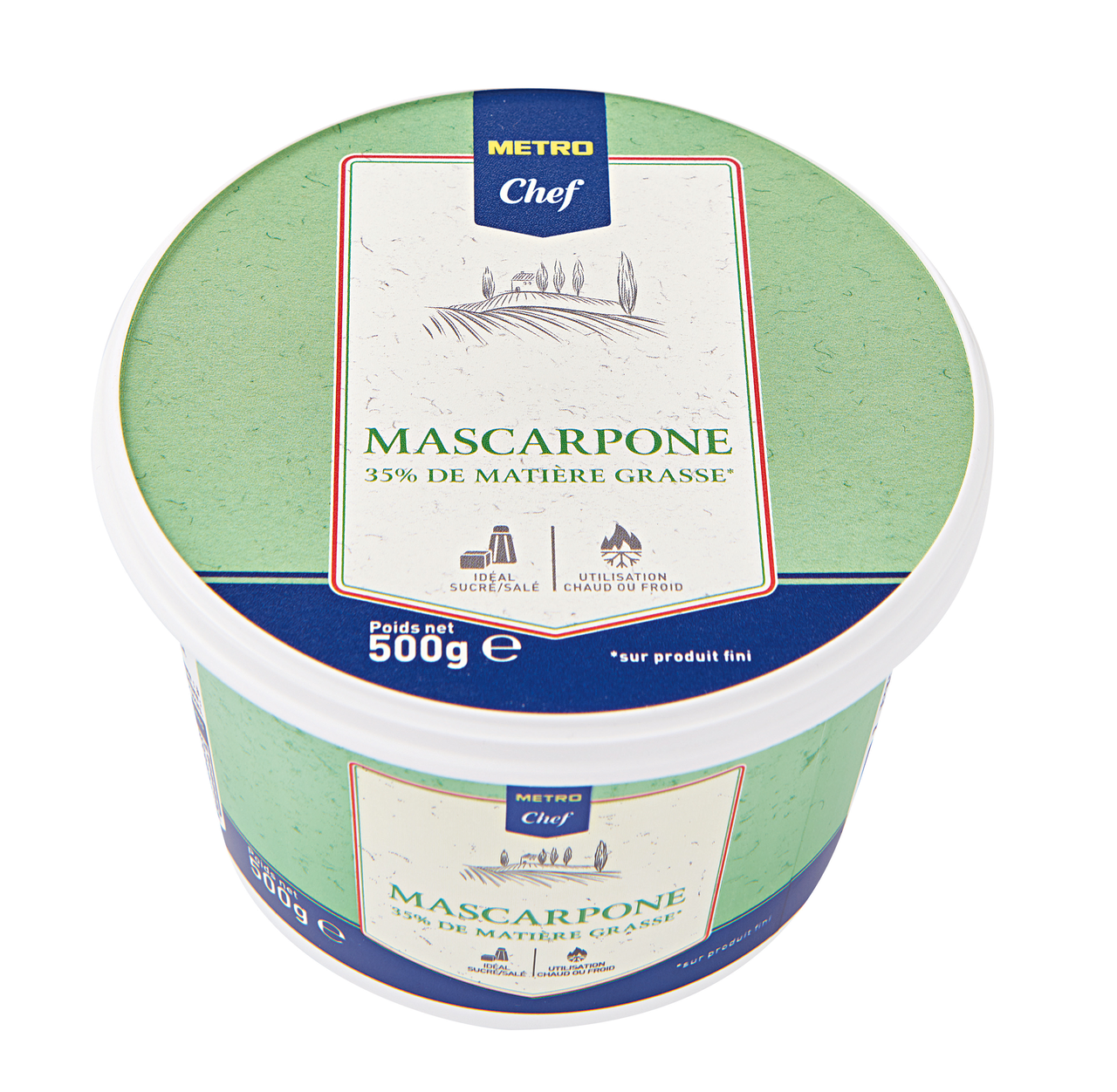 METRO Chef Mascarpone 35 % MG 500 g