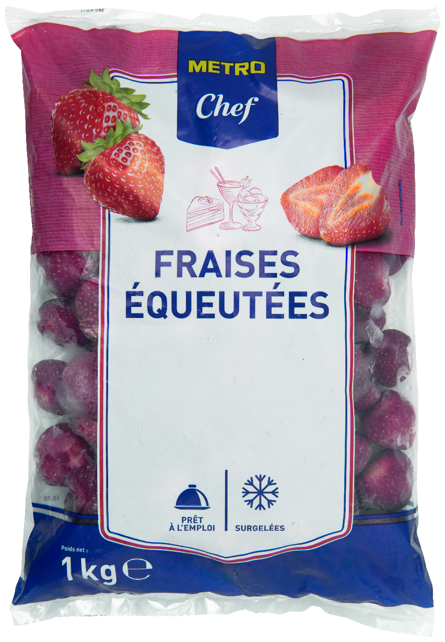 METRO Chef Fraises équeutées 1 kg