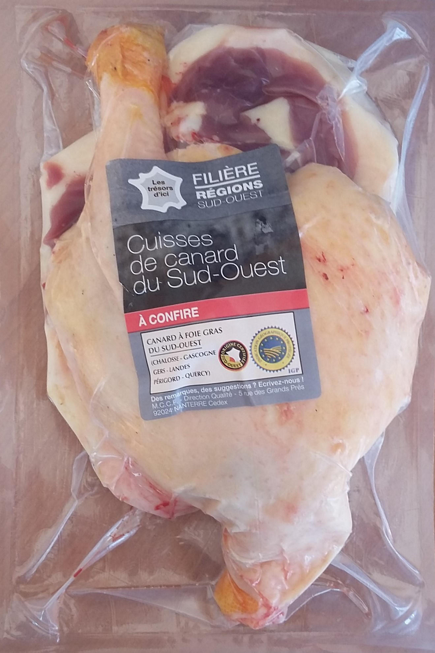 METRO Chef Cuisse de canard gras à confire IGP Sud-Ouest