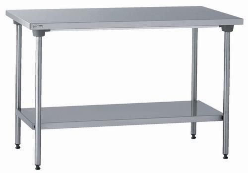 Table inox centrale 160x70 cm