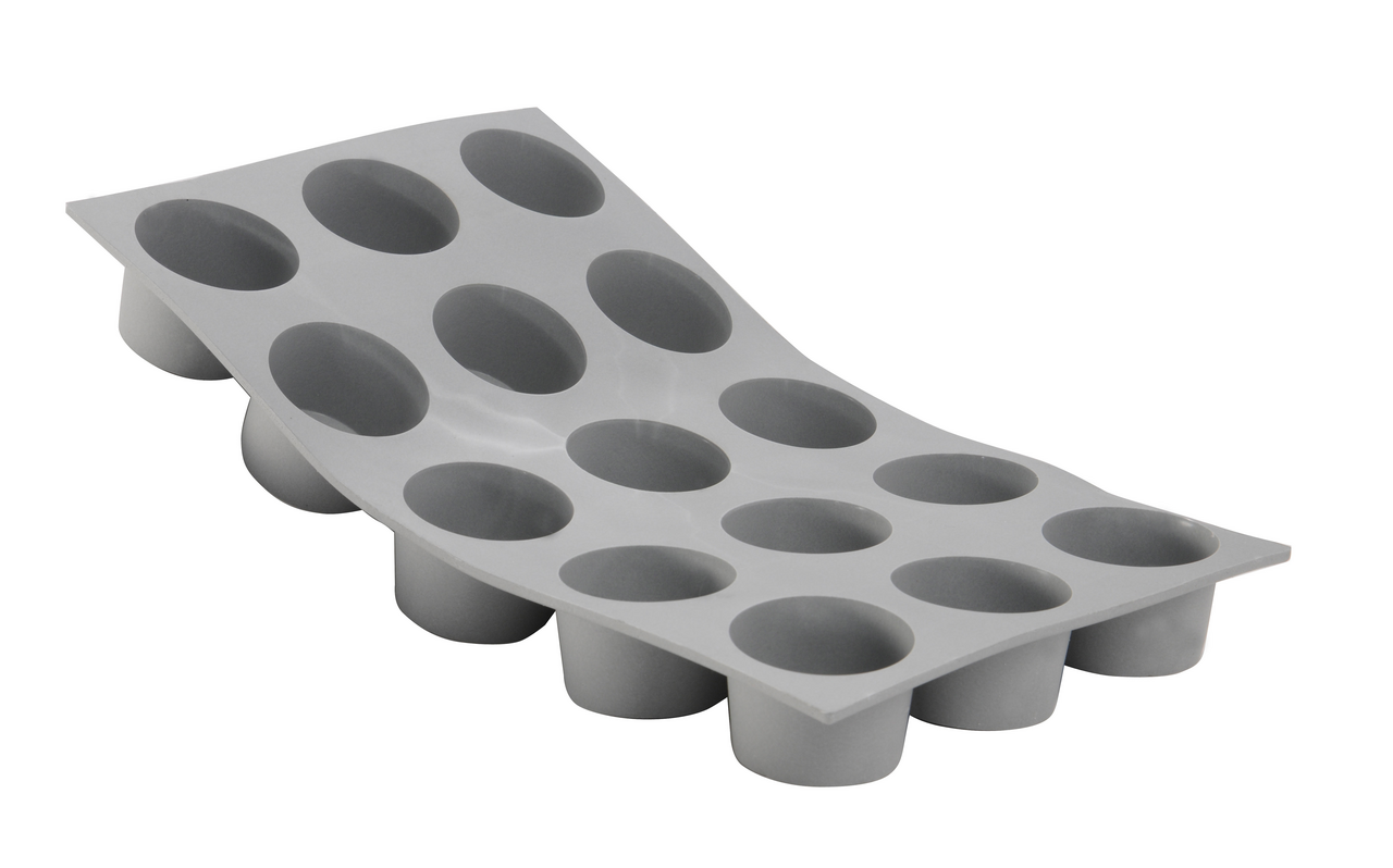 de Buyer Moule silicone Elastomoule 15 mini muffins