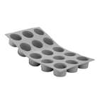 de Buyer Moule silicone Elastomoule 15 mini muffins