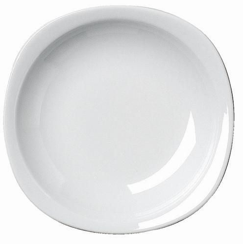 Assiette creuse Oslo 22 cm blanc x 10 Sarreguemines