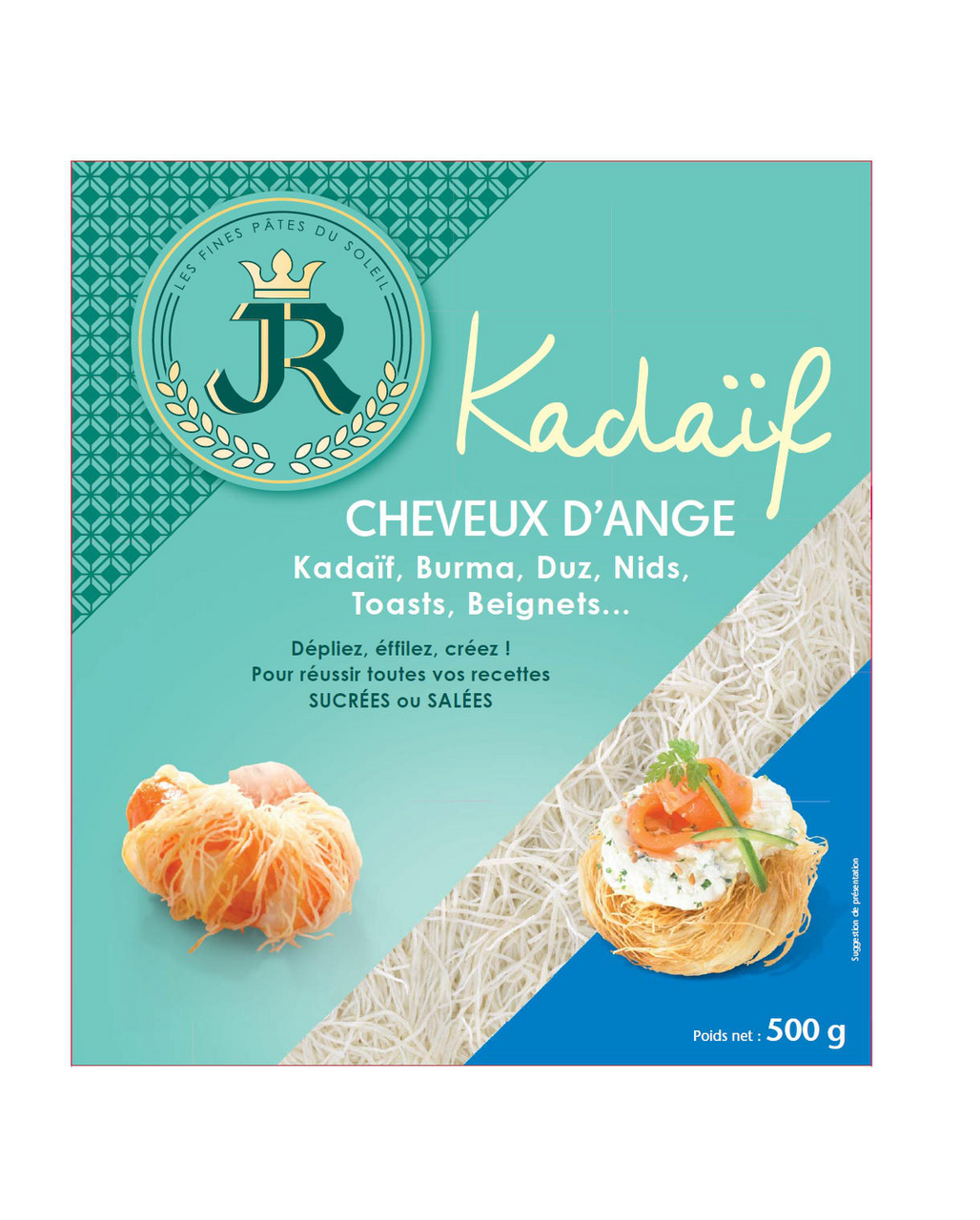 Cheveux D'Ange Kadaif 500 g JR