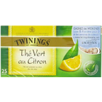 Twinings Thé vert citron 25 sachets soit 50 g