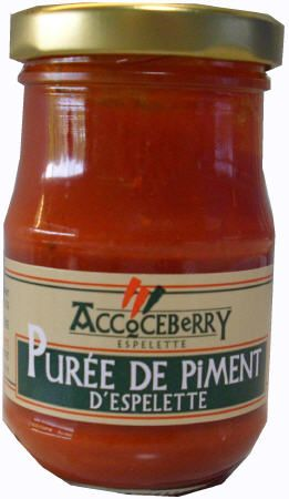 Assiette Basque Purée de piment d'Espelette AOC 180 g