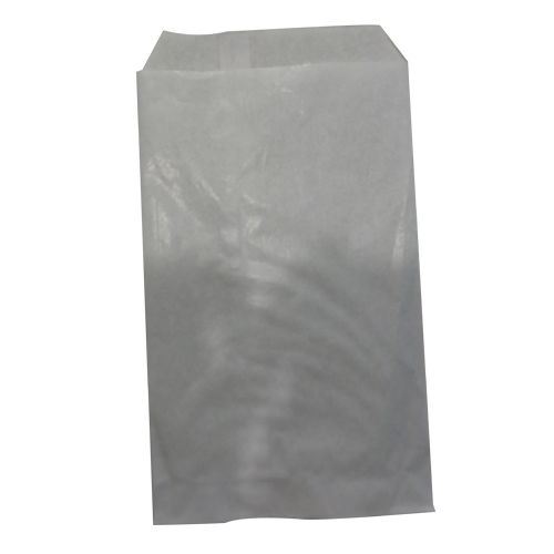 500 sacs confiserie en papier kraft blanc 12 x 21 cm