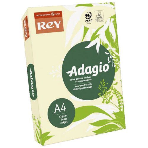 Ramette papier A4 Adagio 80 g/m² ivoire