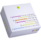 METRO PROFESSIONAL Boîte pâtissière décorée 20 x 8 cm x 50