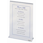 Plexirom Porte-menu plexi A5