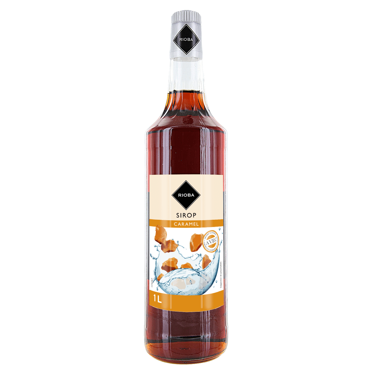 RIOBA Sirop de caramel 1 L verre perdu
