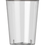 Verre en plastique cristal injecté 7 cl x 45