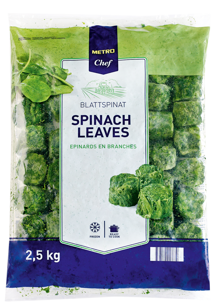 METRO Chef Epinards en branches 2.5 kg