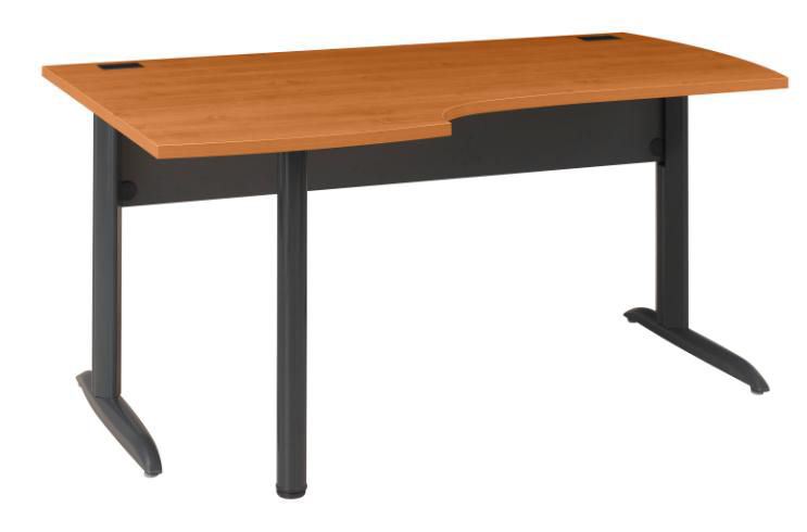 Bureau opérationnel retour gauche Jazz aulne L.160 cm