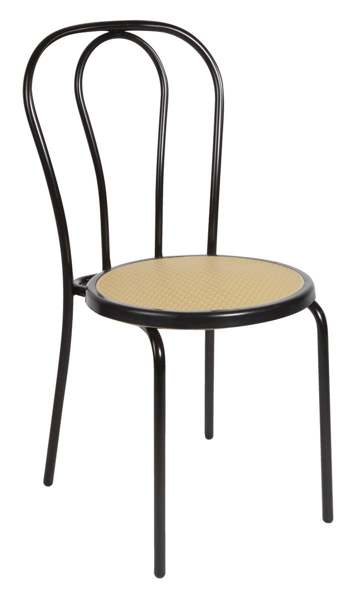 Chaise bistrot Expresso noire