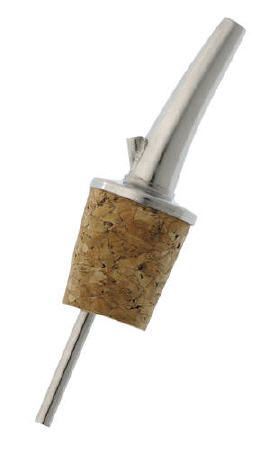 Verseur courbé métal brillant x 6 L'Idéal