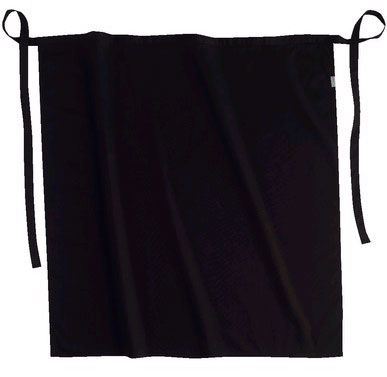 Tablier de cuisine Chef noir 100 cm
