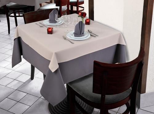 Nappe Signature gingembre 175 x 175 cm H-Line