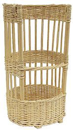 Claie à pain osier ronde petit modèle H.52 x Diam.27.5 cm