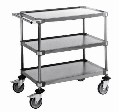 Chariot à débarrasser 3 niveaux