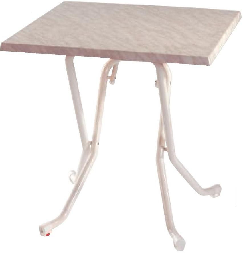 Table de terrasse Lorraine marbré 60 x 60 cm SM France - TB220018