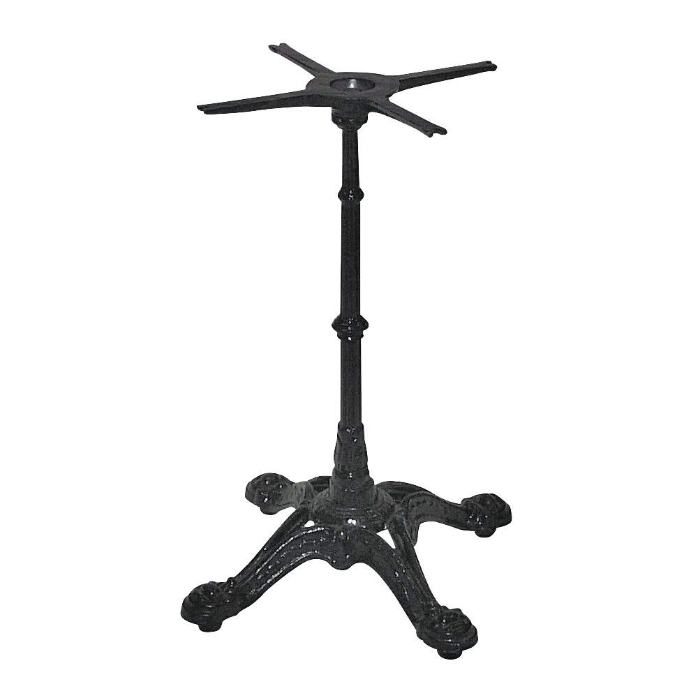 Pied de table central Rétro 4 branches fonte SM France - 049481