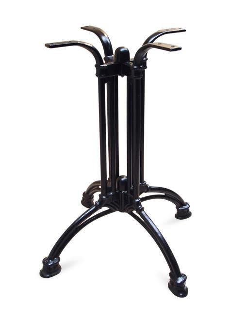 Pied de table central Bologna 4 branches SM France - ACPD074B