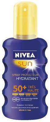 Spray hydratant SPF 50+ Nivea Sun